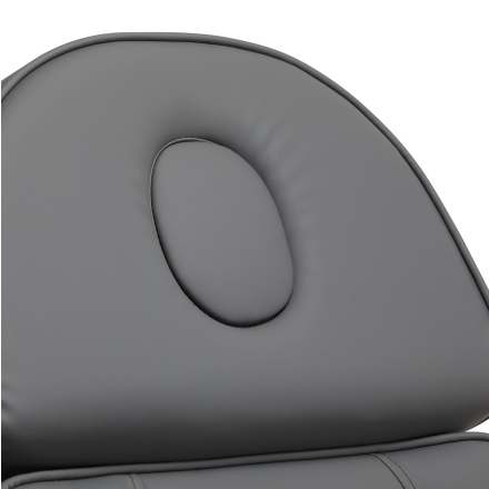 Fotel kosmetyczny elektryczny SILLON Lux 3 silniki szary, szara podstawa - 10