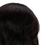 Główka treningowa fryzjerska Gabbiano WZ3 naturalne włosy, kolor 1H, długość 8" - 5