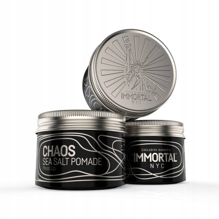 Immortal NYC Chaos Sea Salt Matte Pomade 100ml - 2