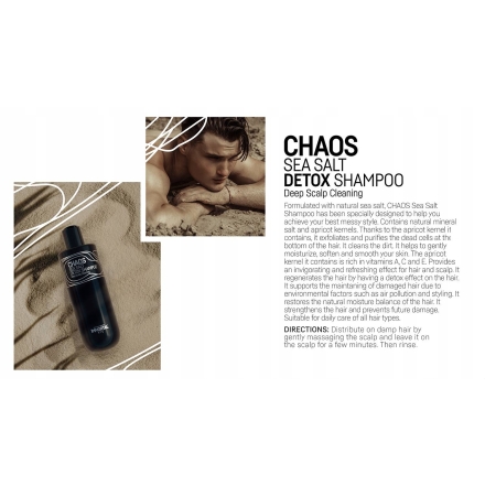 Immortal NYC Chaos Detox Szampon Scrub 400ml - 3