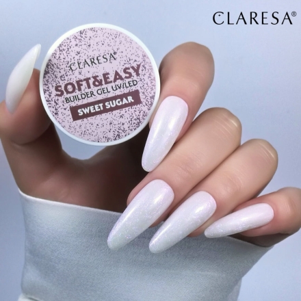 Claresa żel budujący Soft&Easy gel sweet sugar 90g - 5