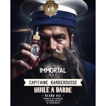 Immortal Capitaine Barberousse Lux Olejek do Brody 11 Ekstraktów 100ml - 3