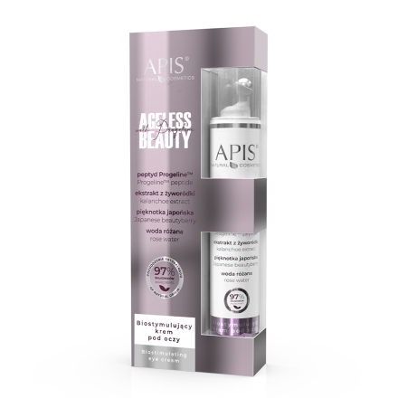 Apis Ageless beauty with progeline biostymulujący krem pod oczy z progeliną 10 ml