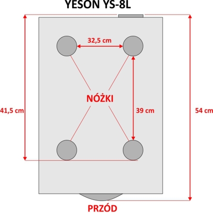 Yeson autoklaw Silver YS z drukarką 8 l kl. B medyczna - 5