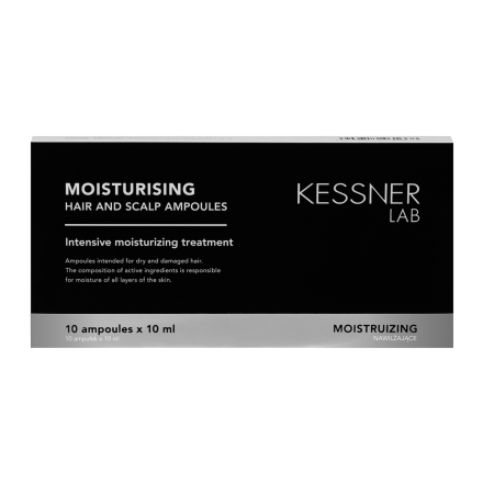 KESSNER LAB Moisturisig ampułki do skóry głowy i włosów 10 x 10 ml - 2