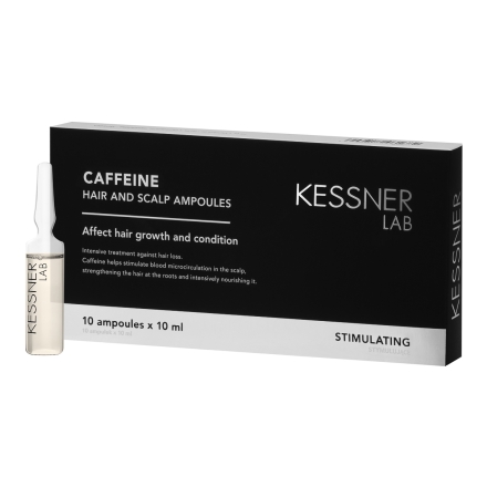 KESSNER LAB Caffeine ampułki do skóry głowy i włosów 10 x 10 ml