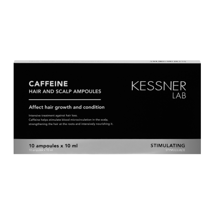 KESSNER LAB Caffeine ampułki do skóry głowy i włosów 10 x 10 ml - 2