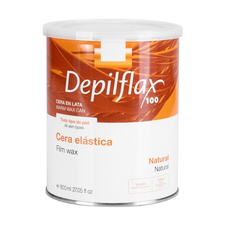 Depilflax wosk do depilacji puszka natural 800 ml FILM WAX