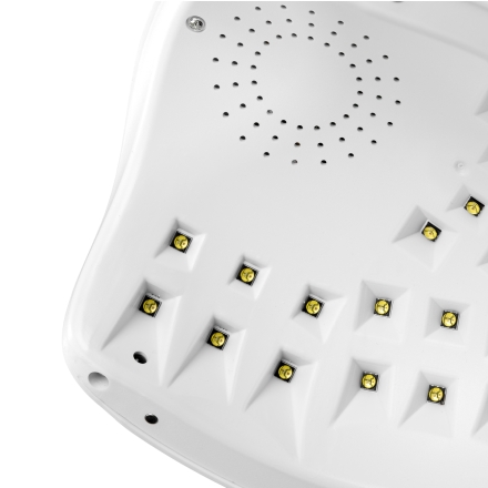 Lampa UV LED OCHO NAILS X13 65W plus biała z lustrzanym dnem - 9