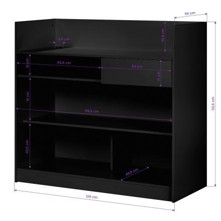 Hair System Recepcja MT-S11 czarna - 5