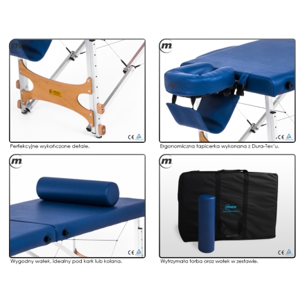 Składany Stół Do Masażu Pro-master Alu - 4