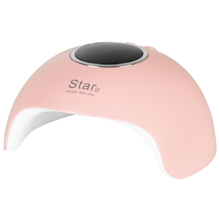 LAMPA UV LED STAR 6 24W PINK - 3