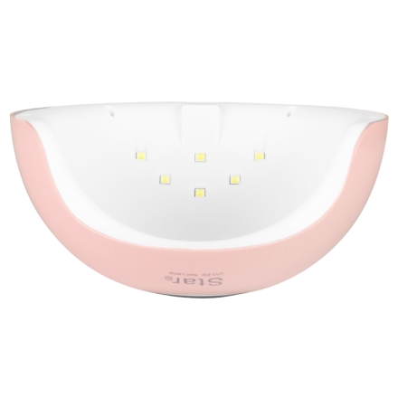 LAMPA UV LED STAR 6 24W PINK - 5