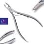 Omi pro-line cążki AL-101 acrylic nail nippers jaw 16/6 mm lap joint - 3