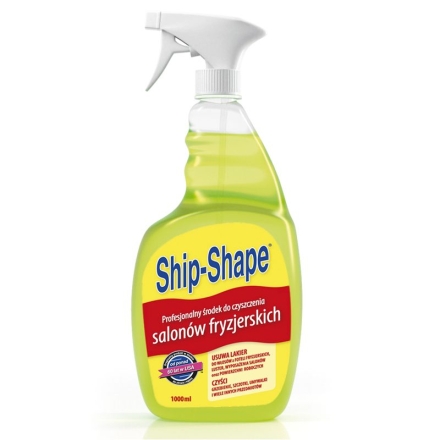 Barbicide ship shape spray do usuwania lakieru do włosów i trudnych zabrudzeń ze wszystkich powierzchni 1000 ml