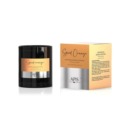 Apis naturalna świeca sojowa spiced orange 220 g