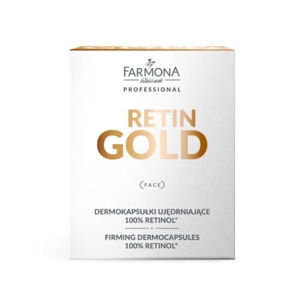 FARMONA RETIN GOLD Dermokapsułki ujędrniające 100% retinol* 15 szt.