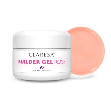 CLARESA BUILDER GEL ROSE 25 g