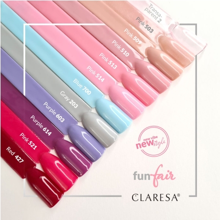 CLARESA Lakier hybrydowy PINK 503 -5g - 2