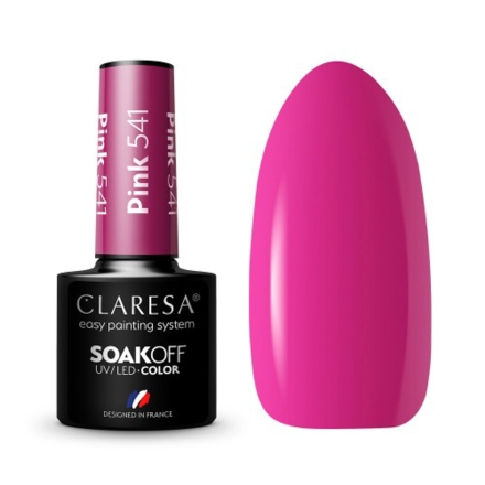 CLARESA Lakier hybrydowy PINK 541 -5g