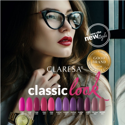 CLARESA Lakier hybrydowy PINK 541 -5g - 3