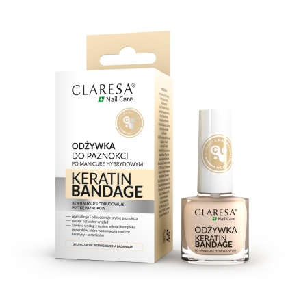 CLARESA Odżywka do paznokci Keratin Bandage 5 g