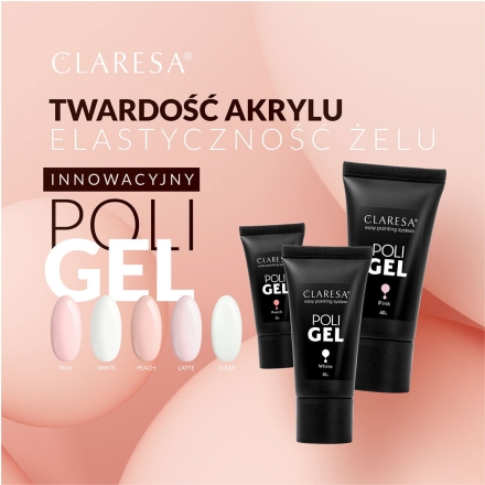 CLARESA POLI GEL PEACH 30 g - 2