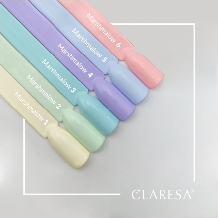 CLARESA lakier hybrydowy MARSHMALLOW 1 5g - 2