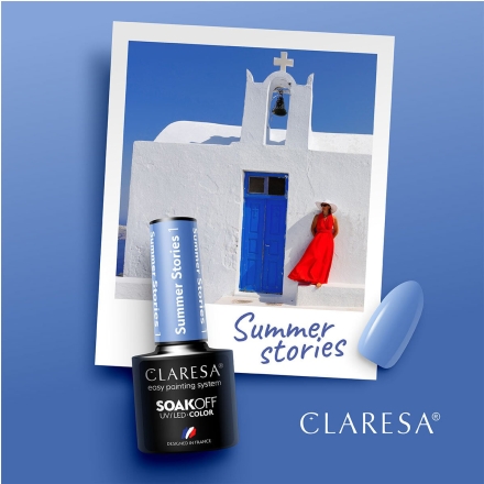 CLARESA lakier hybrydowy SUMMER STORIES 1 -5g - 2