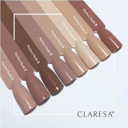 CLARESA Lakier hybrydowy PERFECT NUDE 2 -5g - 3