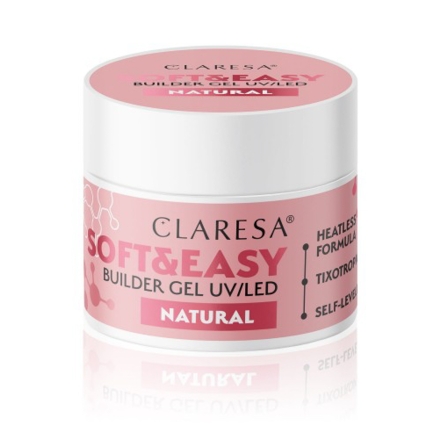 Claresa żel budujący Soft&Easy gel natural 90g - 4