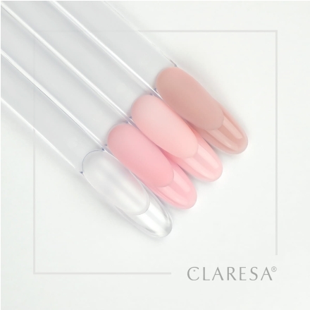 Claresa żel budujący Soft&Easy gel milky pink 12g - 3