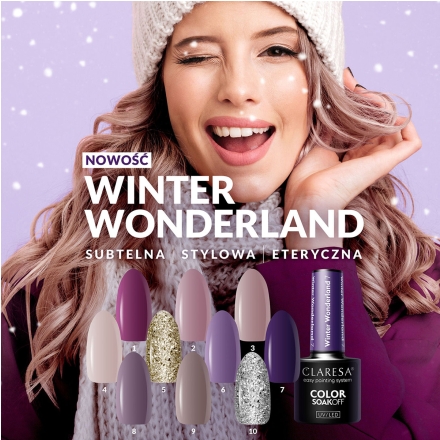 CLARESA Lakier hybrydowy Winter Wonderland 6 - 5g - 2