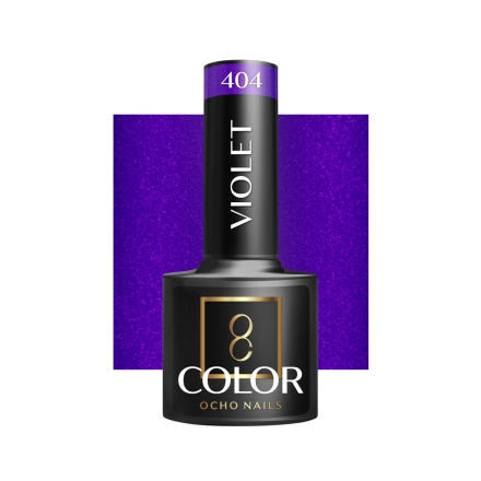 OCHO NAILS Lakier hybrydowy violet 404 -5 g