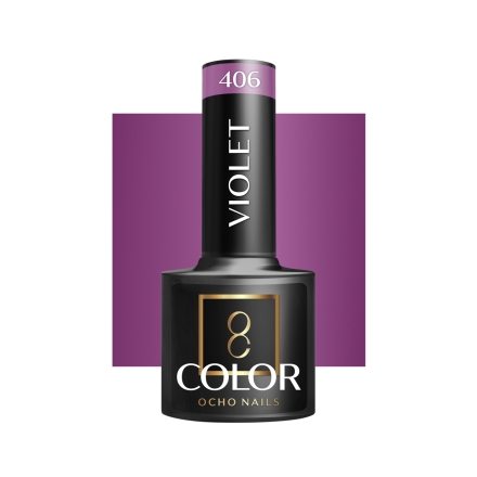 OCHO NAILS Lakier hybrydowy violet 406 -5 g