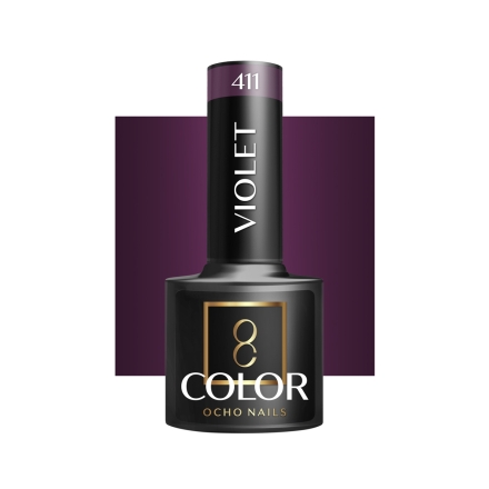 OCHO NAILS Lakier hybrydowy violet 411 -5 g