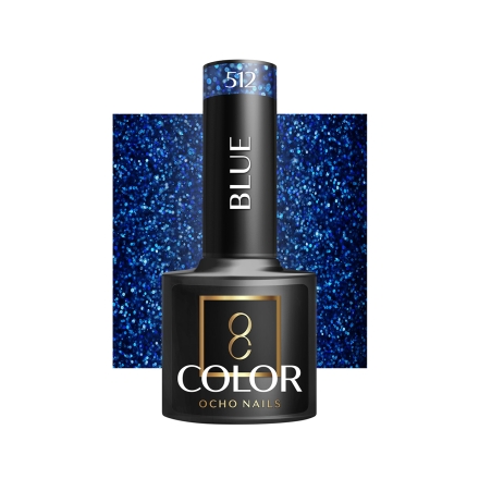 OCHO NAILS Lakier hybrydowy blue 512 -5 g