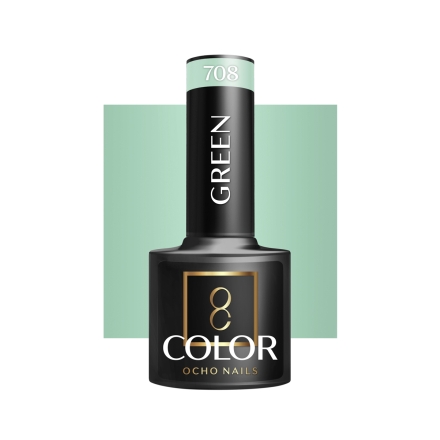 OCHO NAILS Lakier hybrydowy green 708 -5 g