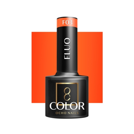 OCHO NAILS Lakier hybrydowy fluo F03 -5 g