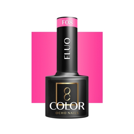 OCHO NAILS Lakier hybrydowy fluo F08 -5 g